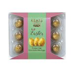 Keats Golden Mini eggs, Mini Gift Box 10 pcs - Keats Chocolatier