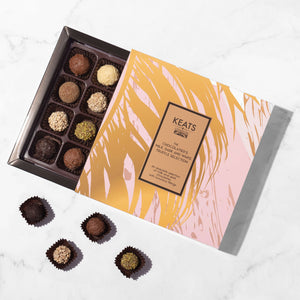 Luxury Assorted Truffle Selection 16 pcs. - Keats Chocolatier
