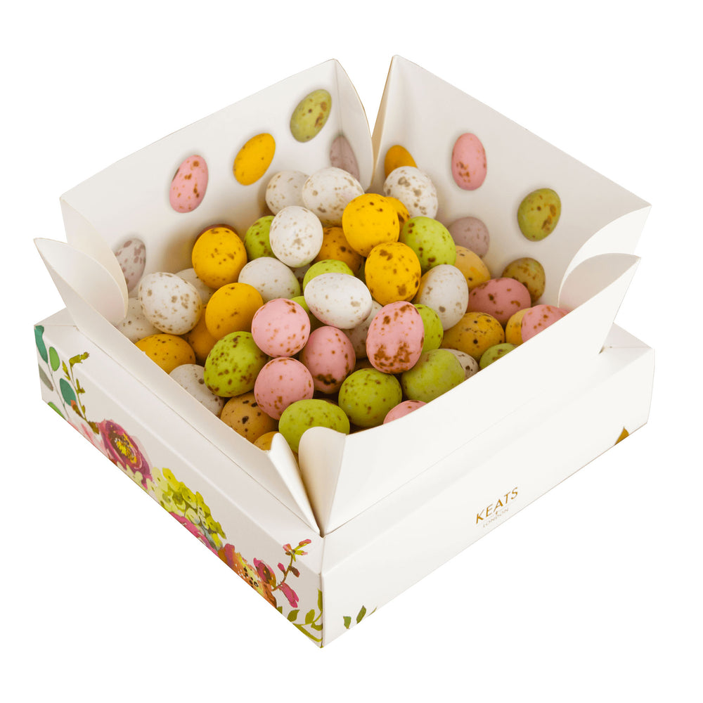 Keats Speckled Milk Chocolate Mini Eggs Gift Box 400g - Keats Chocolatier
