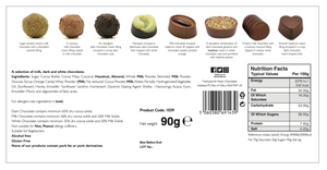 Original Chocolate Selection, Bow Box 8pcs - Keats Chocolatier