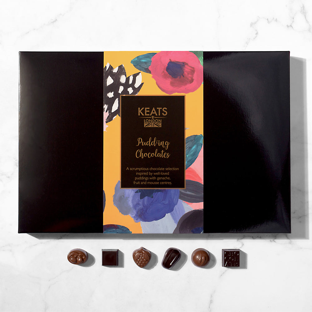 Pudding Chocolate Selection, 24 pcs - Keats Chocolatier