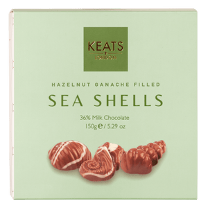 Sea Shells with Hazelnut Ganache - Keats Chocolatier