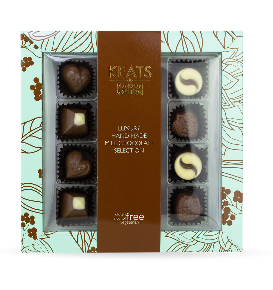Handmade Chocolate Selection, Milk - Keats Chocolatier