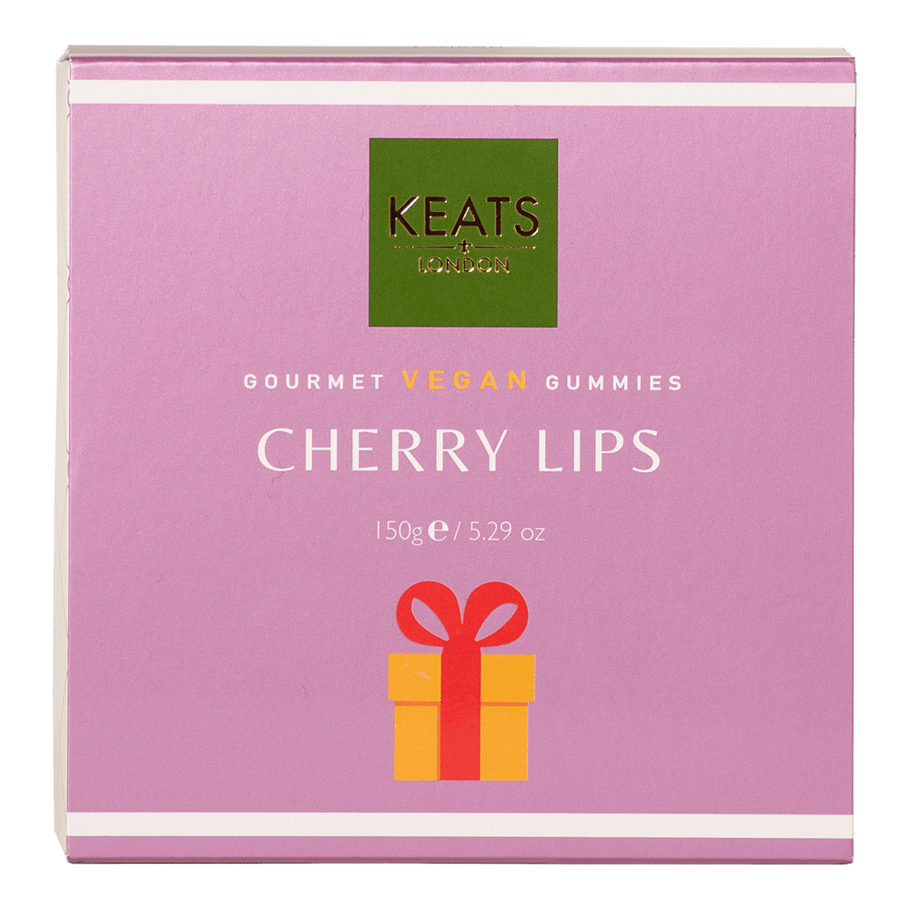 Gourmet Vegan Gummies - Cherry Lips - Keats Chocolatier